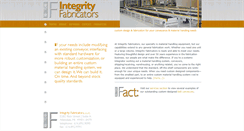 Desktop Screenshot of integrityfab.com